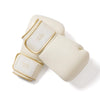 Ivory Leather Boxing Gloves - Brazilian Booty Co