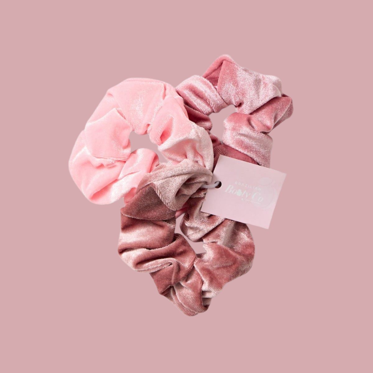 Velvet Hair Scrunchies Set - Brazilian Booty Co